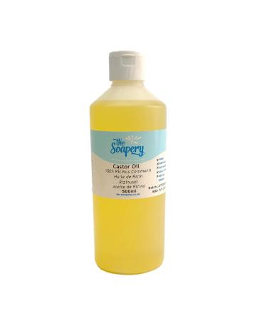 Castor Oil - 500ml - Pure and Cold Pressed Honey 500 ml (Pack of 1)