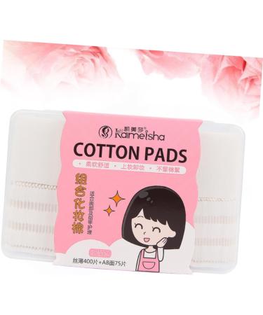 Didiseaon 2-in-1 Cotton Pad | Cleansing Cotton White Cosmetic | Buy Internationally Soft & Durable for All Skin Types - Buy Online on GoSupps.com