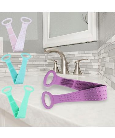 CoSoGreen Silicone Back Scrubber 27.4 Inches Body Brush - Exfoliating and Massaging Bath Brush (Pink) - Buy Online on GoSupps.com