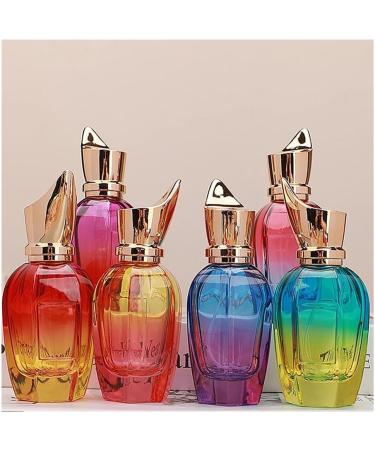 2Pc Colorful Refillable Travel Perfume Atomizer Bottles - Portable 50ML Glass Spray - Perfect for Travel & Makeup - Buy Online on GoSupps.com