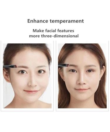 Buy Waterproof Three-Color Eyebrow Powder Kit | Natural Eyebrow Makeup | Shape & Fill Brows (02# Brown Light Brown Skin Tone) - Shop Internationally - Buy Online on GoSupps.com