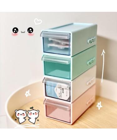 AITIME Contact Lens Case (Pink) - 4 Pack | Durable Stylish & Travel-Friendly - Shop Now for Global Shipping! - Buy Online on GoSupps.com