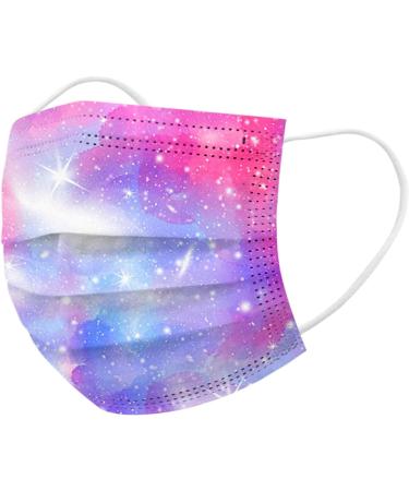 50PCS Kids Disposable Childrens Cartoon Colors Printing 3Ply Protective Breathable Comfortable Anti Dust Face Bandanas for Child Boys Girls Outdoor School (A-001) - Buy Online on GoSupps.com