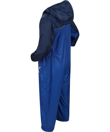 Regatta Kids Puddle Iv All-in-One Suit 18-24 Months - Nautical Blue/Dark Denim - Buy Online on GoSupps.com