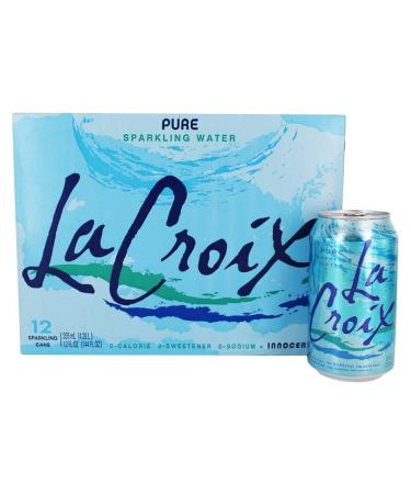 Lacroix Natural Sparkling Water - Case of 2 - 12 Fl oz.