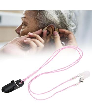 Hearing Aid Anti-Lost Rope Plastic Practical Hearing Aid Anti-Lost Rope Sound Amplifier Ear Aids Children Colourful Hanging Strap for Behind The Ear Hearing Aids(Pink) - Buy Online on GoSupps.com