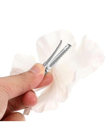 Lurrose 10pcs Hibiscus Hairpins - Hawaiian Hair Clips for Girls | Summer Party Favors & DIY Accessories - Buy Online on GoSupps.com