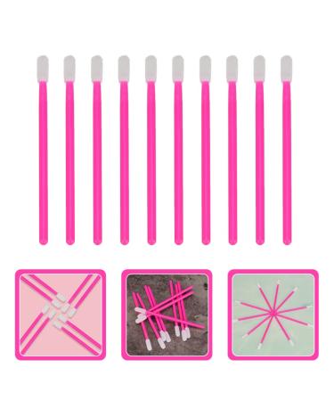 FRCOLOR 100pcs Disposable Flat Head Tongue Lip Brush - Skin-Friendly Fine Makeup Tool for Women - Gloss Bulk Supply - Buy Online on GoSupps.com