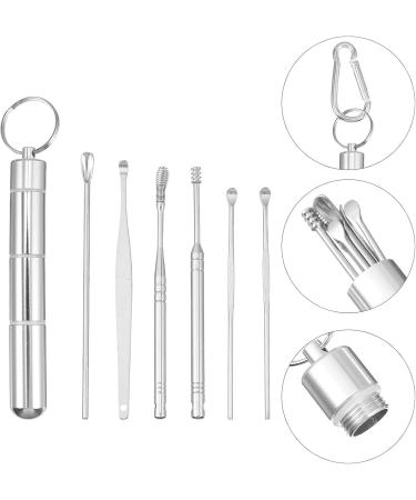 Luxshiny Ear Wax Cleaner Ear Scoop Tools Portable Earwax Removal Kit for Adults Lightweight Convenient Daily Use - Buy Online on GoSupps.com