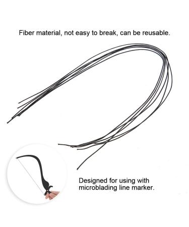 Microblading Eyebrow Ruler Sticker - Precise Line Marker for Perfect Eyebrow Measurement - Buy Online on GoSupps.com