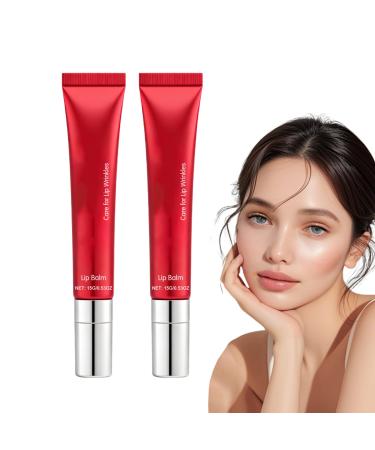 VKaoess Lip Balm Moisturizing and Nourishing Dry and Cracked Lips Moisturizing Lip Balm and Night Mask for Lips Nourishing Lip Treatment with Vitamin E Long Lasting Hydration 2 pieces