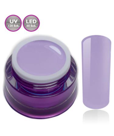 Buy Lilac Pastel Color Gel Set with Glitter Powder | RM BeautyNails 2 Series - UV LED Quality for Nail Art - Buy Online on GoSupps.com
