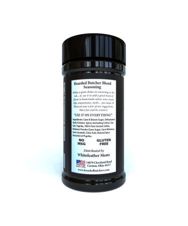 Bearded Butcher Black Blend Seasoning - Delicious, Versatile, Gluten Free, Low Calorie, No MSG - Buy Online on GoSupps.com