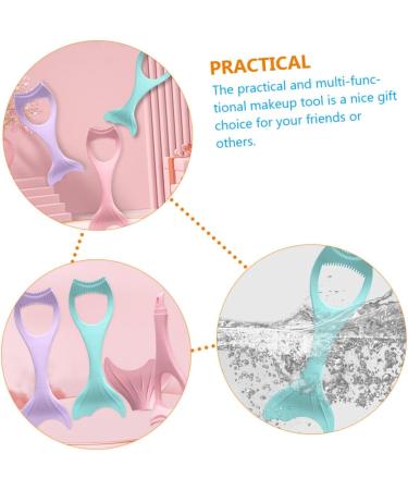 VINTORKY Mutitool Mascara Brush Eyeliner Pencil Pink Eyeshadow Marscara Drawing Aid Tool Multipurpose Small Tools Miss 15X5.7CM Blue - Buy Online on GoSupps.com