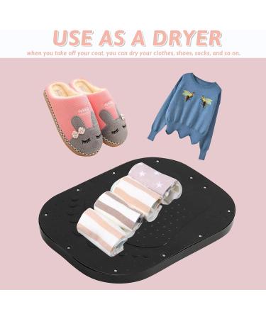 Buy Electrically Heated Foot Warmer - 3 Heat Levels USB Plush Slippers & Foot Muff for Ultimate Comfort - Pink - Buy Online on GoSupps.com