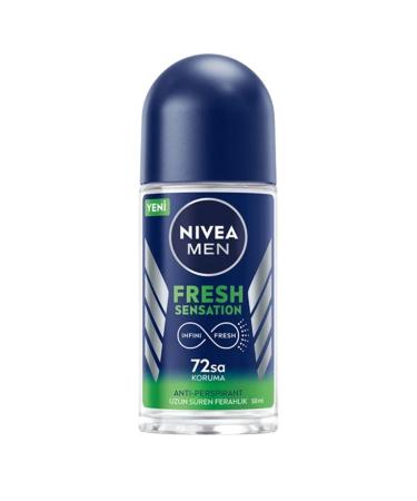 Nivea Men Fresh Sensation Deodorant Roll on 1.7 fl oz Pack of 1
