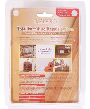 Furniture Markers Touch Up - Set of 17 - Furniture Scratch Repair Markers Kit  Wood Touch Up Markers and Wax Sticks with Sharpener  for Scratches  Stains  Floors  Laminate  Cabinet 8 + 8 Colors - Buy Online on GoSupps.com