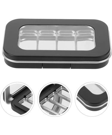 GALPADA Bo te Magn tique de Rangement Maquillage 2 Pcs Palettes Vides pour Fards Paupi res et Surligneurs Format Compact Finition Noire Mate Adapt es pour Voyage et Organisation - Buy Online on GoSupps.com