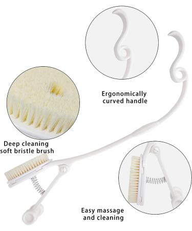 Long Handle Back Scrubber for Shower - Elderly & Disabled Friendly - Buy Online on GoSupps.com