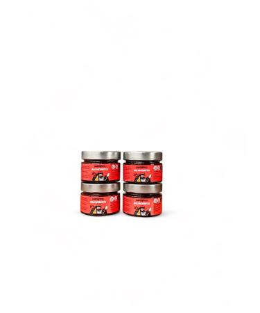 Paellissimo - Paella Sauce, Alicantine Sauce, Saumorreta Sauce, Sofrito to Enhance the Flavor of Your Paellas, Rice, Fideuás and Stews - 4 Jars of 110gr (22 servings per jar)