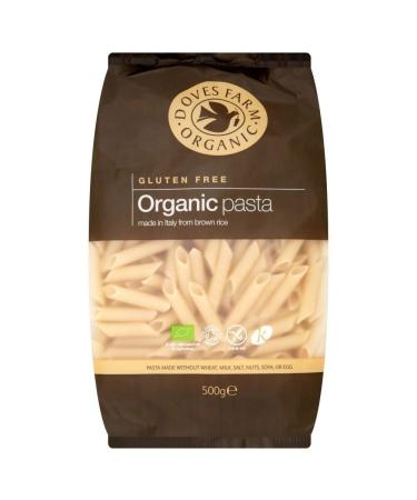 Doves Farm Organic Brown Rice Penne Pasta - 3 X 500g