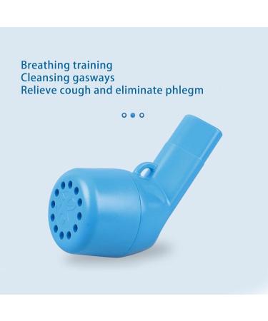 Breathing Lung Exerciser Breathing Exercise Device Breathing Lung Recovery Exerciser Trainer Lung Expansion Mucus Relief Handheld Breathing Trainer Lung Exercise Device (Royalblue) - Buy Online on GoSupps.com