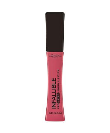L'Or al Paris Infallible Pro Matte Liquid Lipstick in Pink Soiree - 16HR Wear, Intense Matte Color - 0.21 Fl Oz - Buy Online on GoSupps.com
