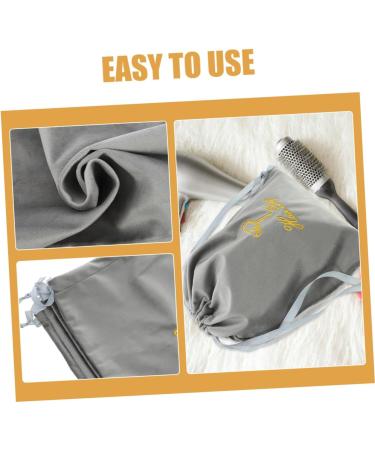 BIUDECO 2pcs Hair Dryer Storage Bag Hair Dryer Bags Drawstring Storage Bags Hair Blower Bag Hair Dryer Organizers Bag Drawstring Bags Hair Blow Dryer Bag Hair Dryer Carrying Bags 30.00X25.00X0.50CM Grey - Buy Online on GoSupps.com