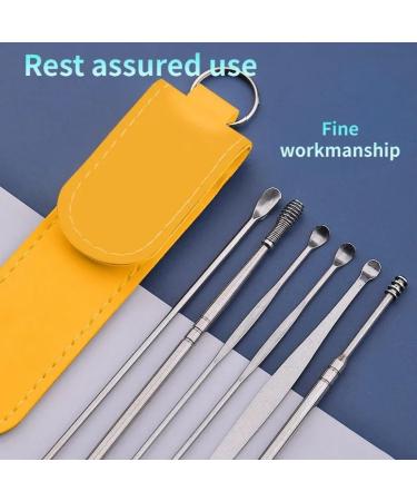 Pleteffect Ear Cleaner The Most Professional Ear Cleaning Master in 2024 Earwax Cleaner Tool Set Portable Earwax Removal Kit Ear Cleaner Earwax Removal Tools with PU Leather Case (A Green) A Green - Buy Online on GoSupps.com