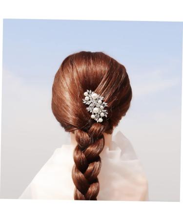 MUSISALY 1pc Hair Comb Hair for Women Bridal Comb Pearl Hair Pins Wedding Hairpin Wedding Hair Accessories Hairpin Comb Wedding Headpiece Pearl Hairpins Bridal Headdress - Buy Online on GoSupps.com