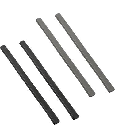 BlazerBuck Replacement Ear Socks for Oakley Tincup OX3184 & OX5099 Glasses - Black/Grey | Enhance Comfort & Fit - Buy Online on GoSupps.com