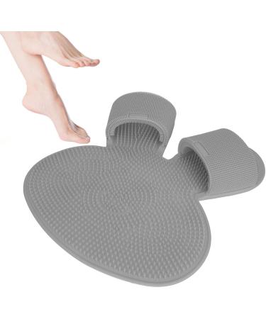 Silicone Foot Scrubber & Massager with Non-Slip Suction Cups - Clean Smooth & Pamper Your Feet | International Shipping Available - Buy Online on GoSupps.com