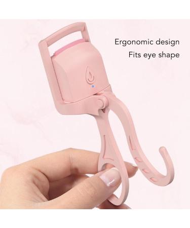 Heated Eyelash Curler - Long Lasting & Portable Rechargeable Eye Lash Curling Tool with Rapid Charging & Temperature Control for Effortless Beauty - Buy Online on GoSupps.com