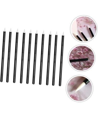 Healvian 200 Pcs Disposable Eyeliner Makeup Eye Stick Mascara Tools for Eyelash Gloss Wand Artificial Fiber 1 count (Pack of 1) Blackx2pcs - Buy Online on GoSupps.com