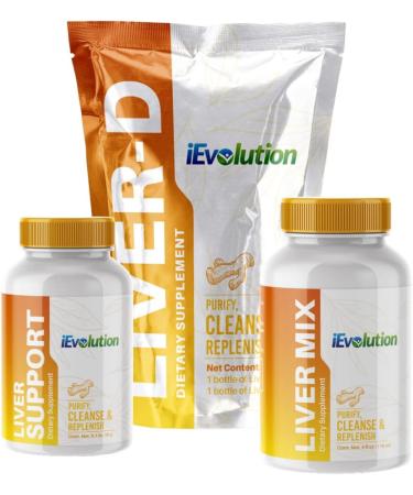 iEvolution Reto21D Detox Liver & Colon 21-Day Challenge - Cleanse Liver and Colon - Buy Online on GoSupps.com