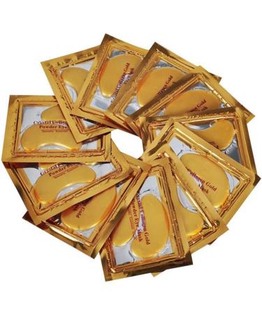 Under Eye Patches (50 Pairs) - 24K Gold Eye Patches for Puffy Eyes Dark Circles Eye Bags and Wrinkles Collagen - Buy Online on GoSupps.com