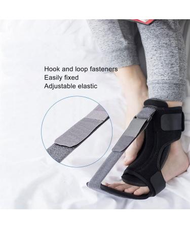 ZJchao Plantar Fasciitis Night Splint & Arch Support Brace - Pain Relief for Drop Foot & Achilles Tendonitis - Unisex Elastic Band Composite Cloth (L) - International Shipping Available - Buy Online on GoSupps.com