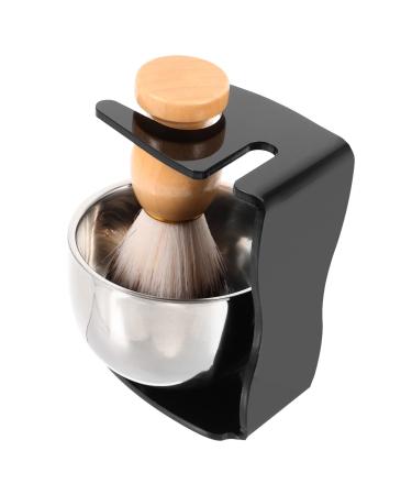 Foytoki 1 set of shaving soak-soap cream bowl beard brush shaving brushes hair razor brushes.