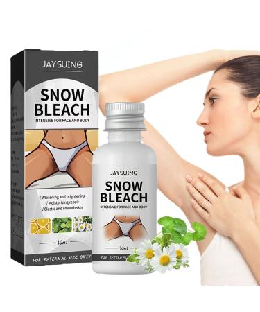 Snow Bleach Cream for Private Part for Private Part Intimate Areas-Underarm Neck Armpit Knees Elbows Dark Spot Remover Cream Skin Lightening Bleaching Cream for Intimate Area Skin Lightening