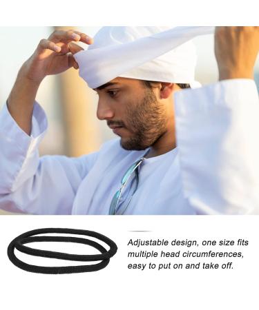 SOIMISS Male Arab Shemagh Headband - Desert Turban Keffiyeh Hijab for Men | East Headscarf Costume | Dubai Muslim Middle Scarf - Buy Online on GoSupps.com