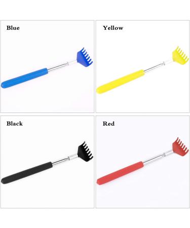 UNOOE Metal Back Scratcher Set - 4 PCS Extendable up to 27 inches for Itch Relief, Portable with Carry Bag - Perfect for Men and Women at Home, Office, and Travel - Buy Online on GoSupps.com