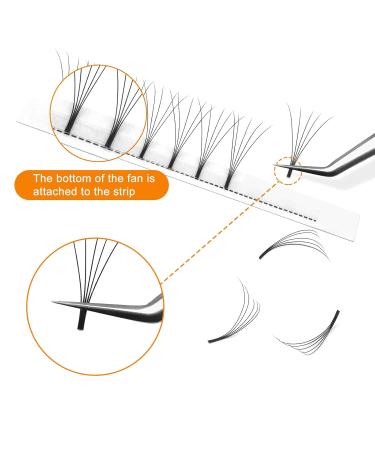 Buy 5D Volume Eyelash Extensions - Premade Fans Soft & Light (0.07 D - 11mm) | International Shipping - Buy Online on GoSupps.com