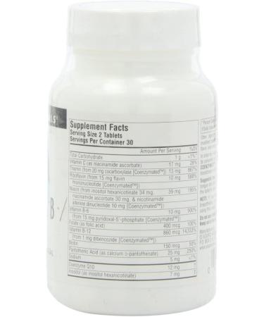 Source Naturals Coenzymate B Complex - Orange Flavored Lozenges (60 Count) | Energy & Mood Support - Buy Online on GoSupps.com