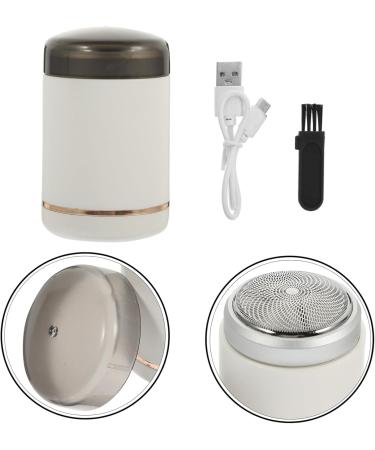 Beavorty Men's Electric Razor Trimmer - Travel Size Beard Cutter & Vibrisa Tool in Aluminum Alloy - USB Rechargeable - Buy Online on GoSupps.com
