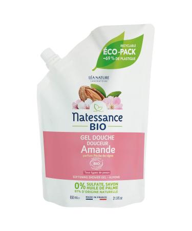 Natessance eco-pack gel douche douceur amande 650ml