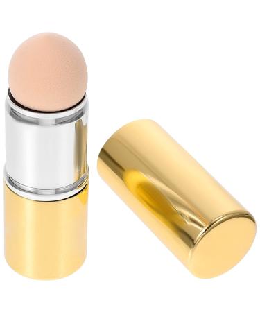 FOMIYES Volcanic stone oil-absorbing ball volcanic face roller oil- resistant face roller Facial Volcanic skin care tools Oil Control Facial Massager Blot aluminum alloy Beauty egg Golden