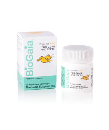 BioGaia Kids Prodentis For Gums And Teeth Apple 30 Lozenges