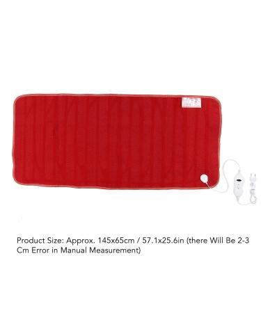 145 x 65 cm Electric Heating Pad | Ultra-Soft Electric Blanket Throw | International Shipping - Buy Online on GoSupps.com