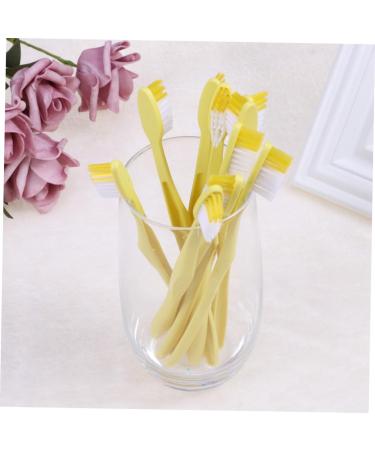 Gatuida 30 STK Bristle Toothbrush Set - Travel & Hotel Disposable Toothbrushes for Adults | Premium Travel Kit - Buy Online on GoSupps.com