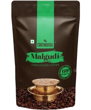 Conti'nental Malgudi Filter Coffee 500gm Pouch Combo | (60% Coffee - 40% Chicory) + (80% Coffee - 20% Chicory) | Traditional South Indian Filter Coffee Powder | Freshly Roasted Ground Coffee | 500gm*2 - 1KG (1 kg Traditional) Traditional 500 g (Pack of 2) - Buy Online on GoSupps.com